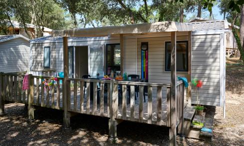 Mobil-home Famille camping Signol