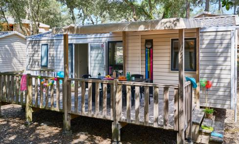 Mobil-home Famille camping Signol