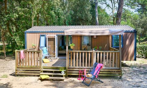 Mobil-home Famille camping Signol