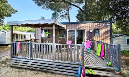Mobil-home Famille camping Signol