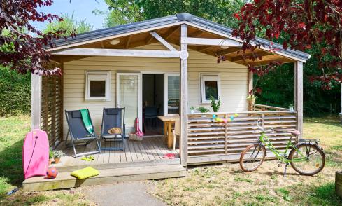 Chalet Grand Large camping Les Chalands Fleuris