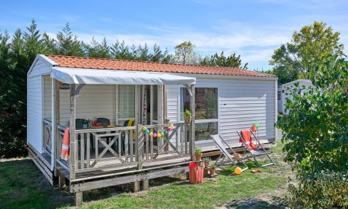 Mobil-home Loggia Éco camping La Mignardière